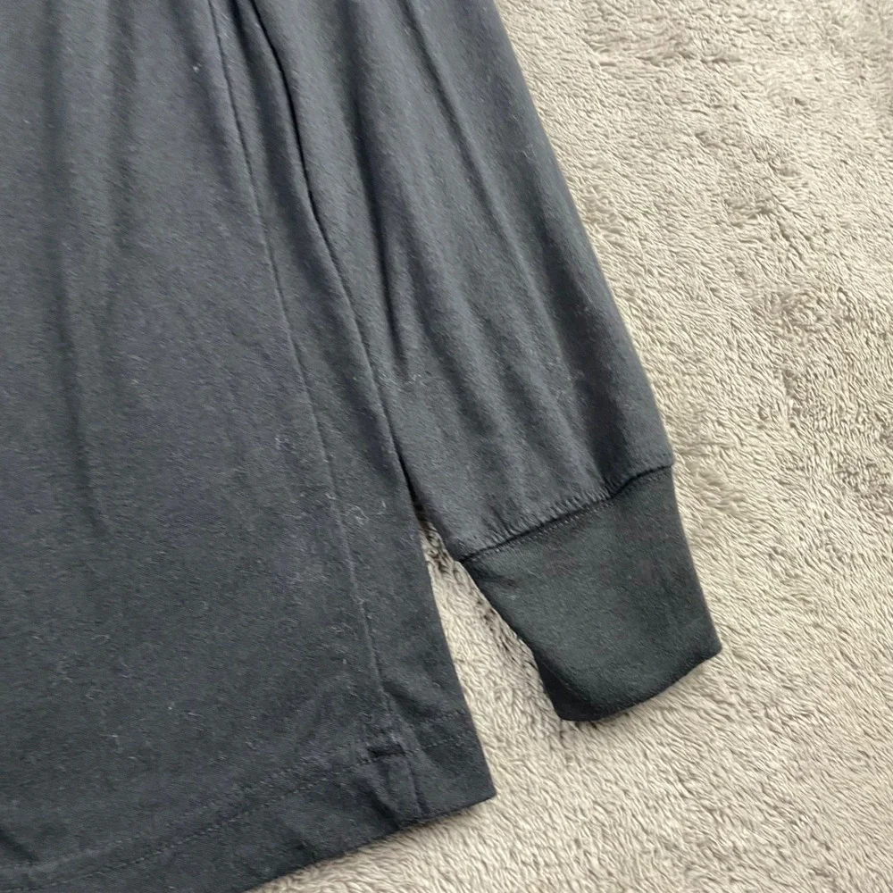Air Jordan Jump Man Nike Long Sleeve Shirt Youth 10-12 YRS Medium Black